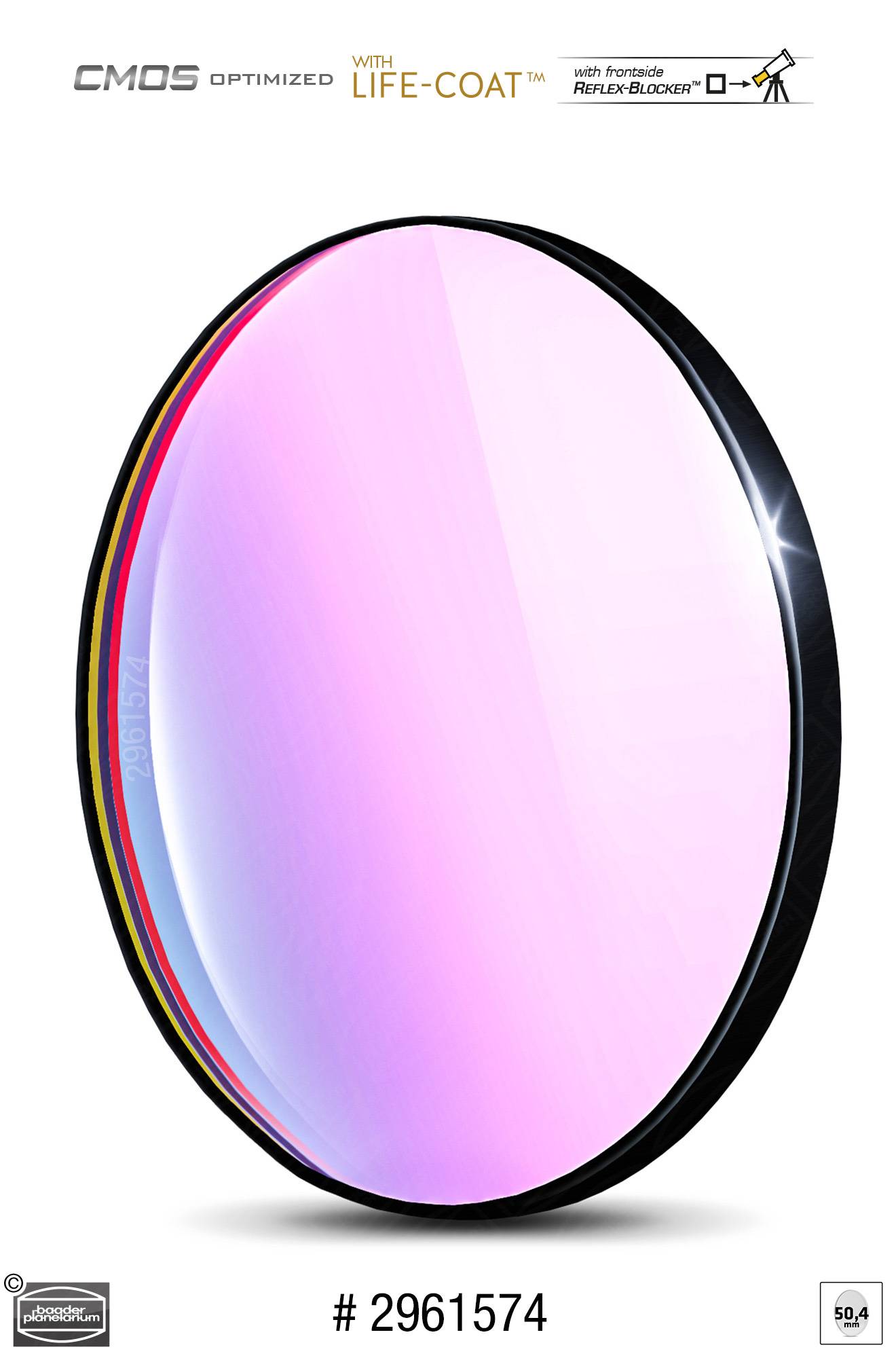 Baader UV/IR-Cut / L Filtro CMOS-ottimizzato Filtro L-RGB / CMOS