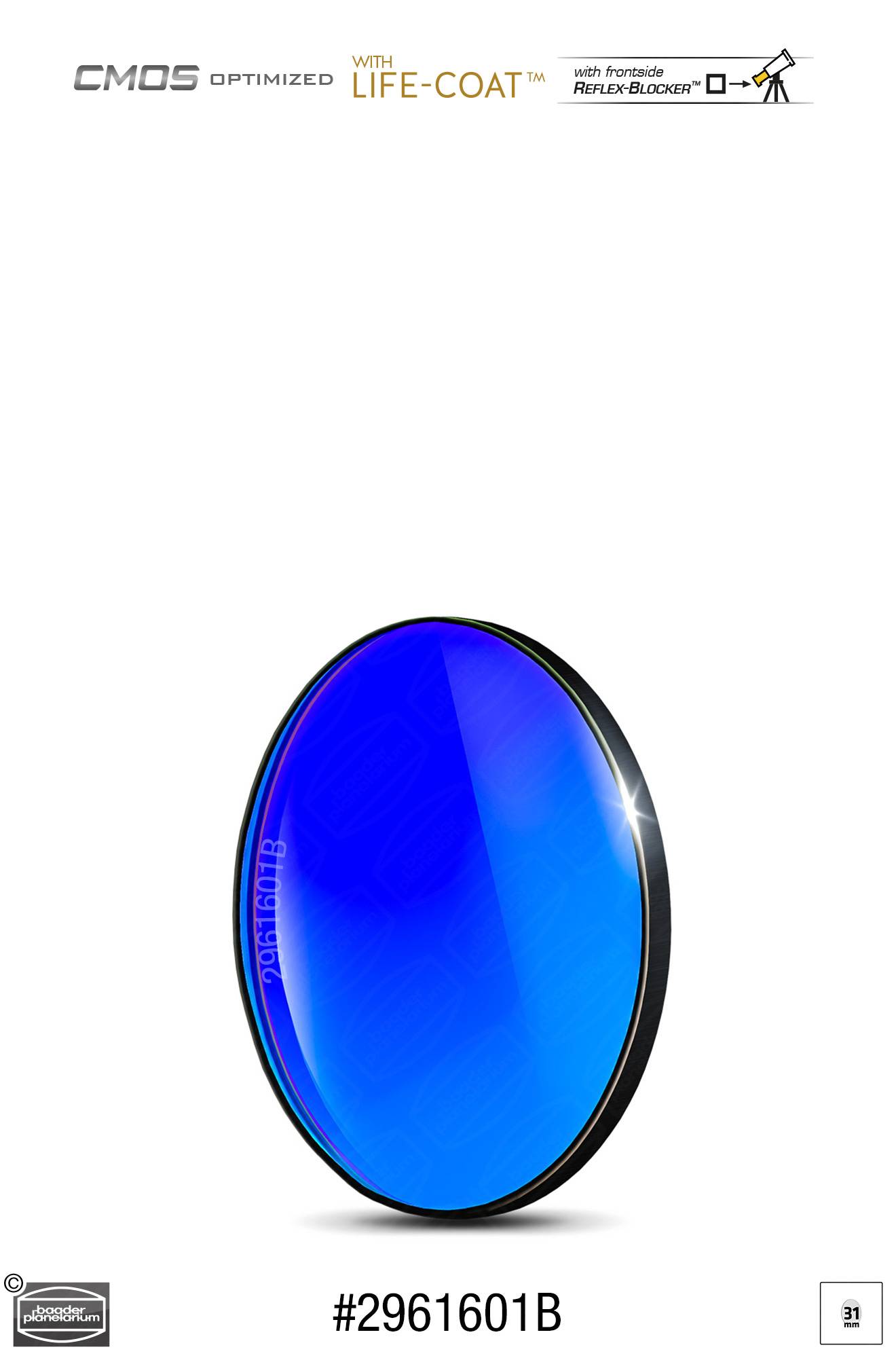 Baader RGB B Filtro CMOS-ottimizzato Filtro L-RGB / CMOS