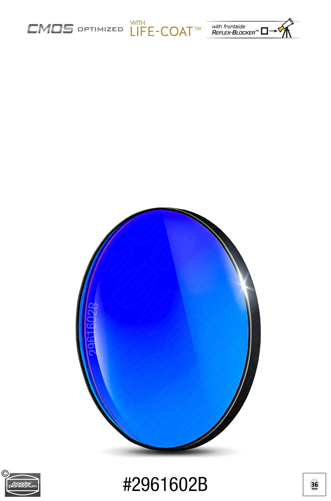 Baader RGB B Filtro CMOS-ottimizzato Filtro L-RGB / CMOS