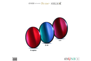 3.5 / 4nm f/3 Ultra-Highspeed Filtro-Set CMOS-ottimizzato (H-alpha / O-III / S-II) Filtro a Banda Stretta (Nebulare)