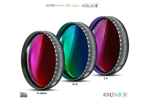 3.5 / 4nm f/3 Ultra-Highspeed Filtro-Set CMOS-ottimizzato (H-alpha / O-III / S-II) Filtro a Banda Stretta (Nebulare)
