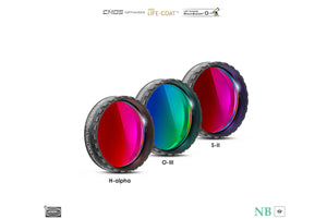 Baader 6.5nm Banda Stretta Filtro-Set CMOS-ottimizzato (H-alpha / O-III / S-II) Filtro a Banda Stretta (Nebulare)