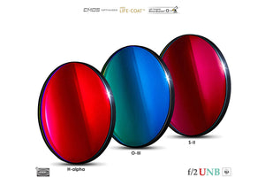 Baader 3.5 / 4nm f/2 Ultra-Highspeed Filtro-Set CMOS-ottimizzato (H-alpha / O-III / S-II) Filtro a Banda Stretta (Nebulare)
