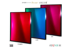Baader 3.5 / 4nm f/2 Ultra-Highspeed Filtro-Set CMOS-ottimizzato (H-alpha / O-III / S-II) Filtro a Banda Stretta (Nebulare)