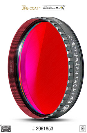 H-alpha Bandpass Filtro (20 nm) Filtro Visuale e Fotografico
