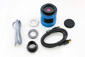 Giordano GIO 585c camera astronomica a colori CMOS 8,3 megapixels USB 3.0 con ventola per astrofotografia, riprese planetarie o deep sky