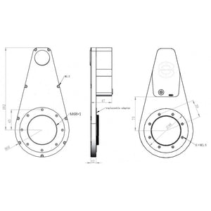 Wanderer Astro rotator Lite M68 per rotazione o messa a fuoco precisa del setup astronomico