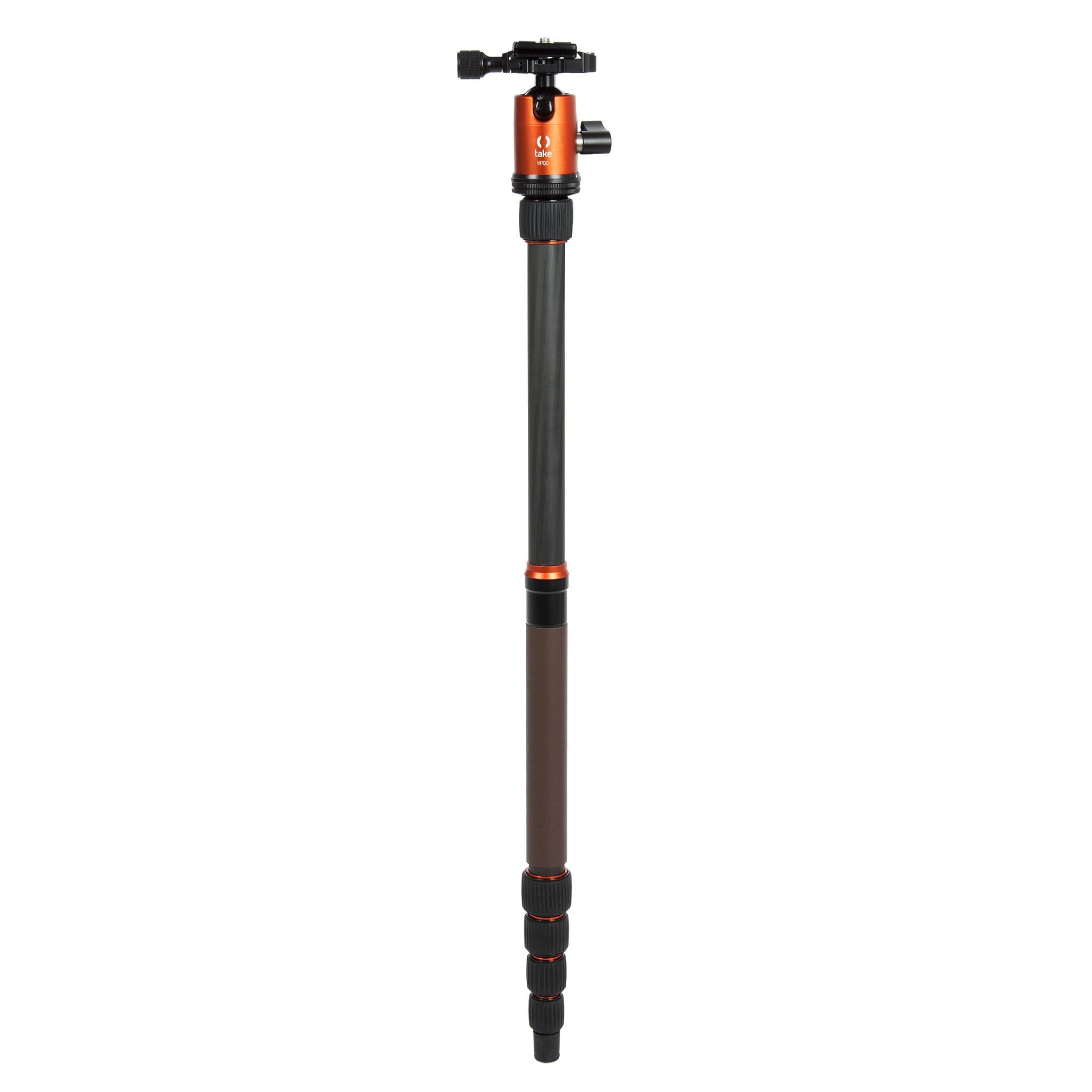 Take TK-TC1551HPQ0 kit treppiede fotografico in fibra di carbonio con testa panoramica TK-HPQ0