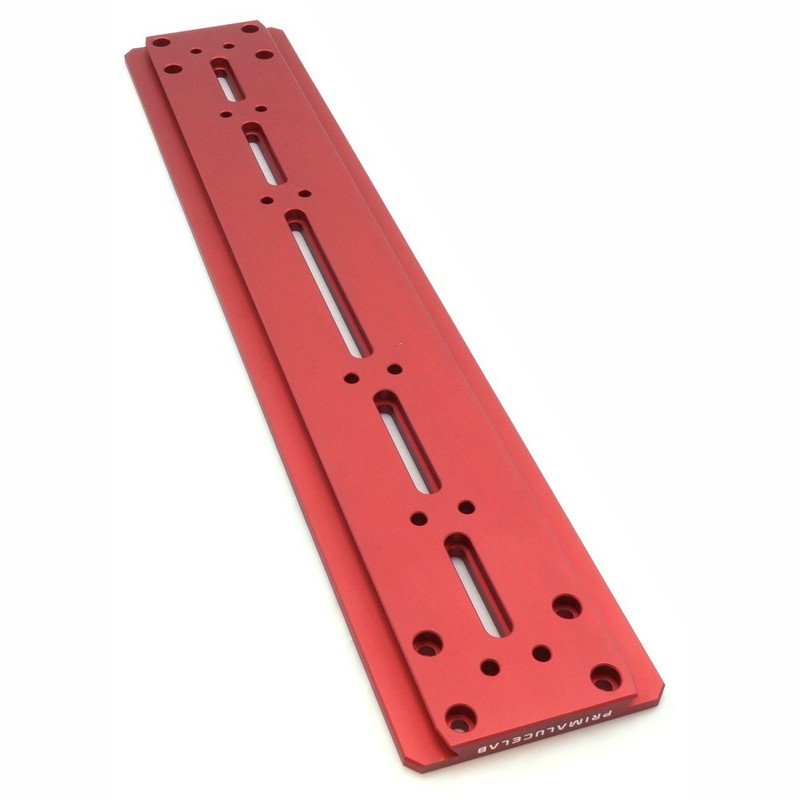 PrimaLuceLab piastra a coda di rondine plus tipo losmandy 495 mm per connessioni e supporto del setup astronomico