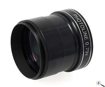 TS Optics refractor 0 79x 3 ED riduttore correttore per grandi sensori per ottimizzare il campo corretto in astrofotografia