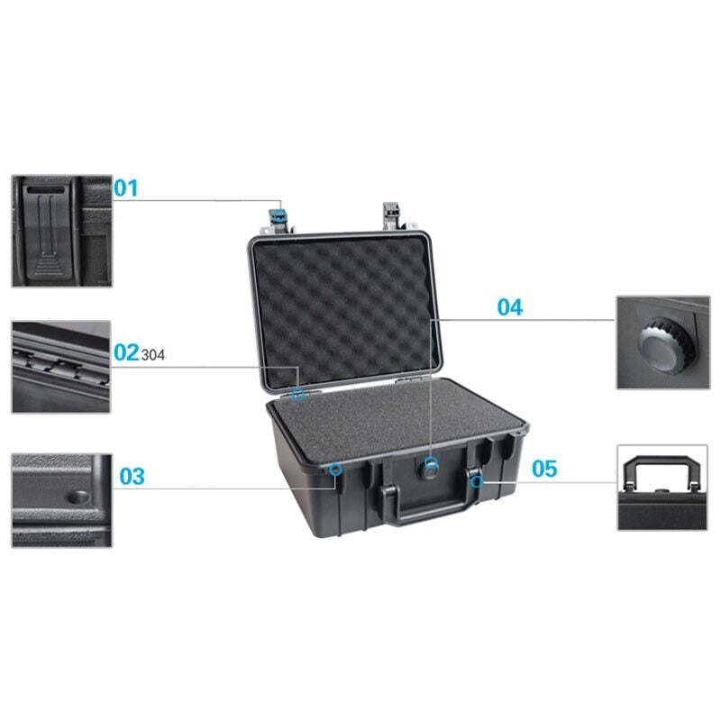 Take valigetta protettiva antiurto 280x240x130 mm per attrezzi, strumenti e accessori