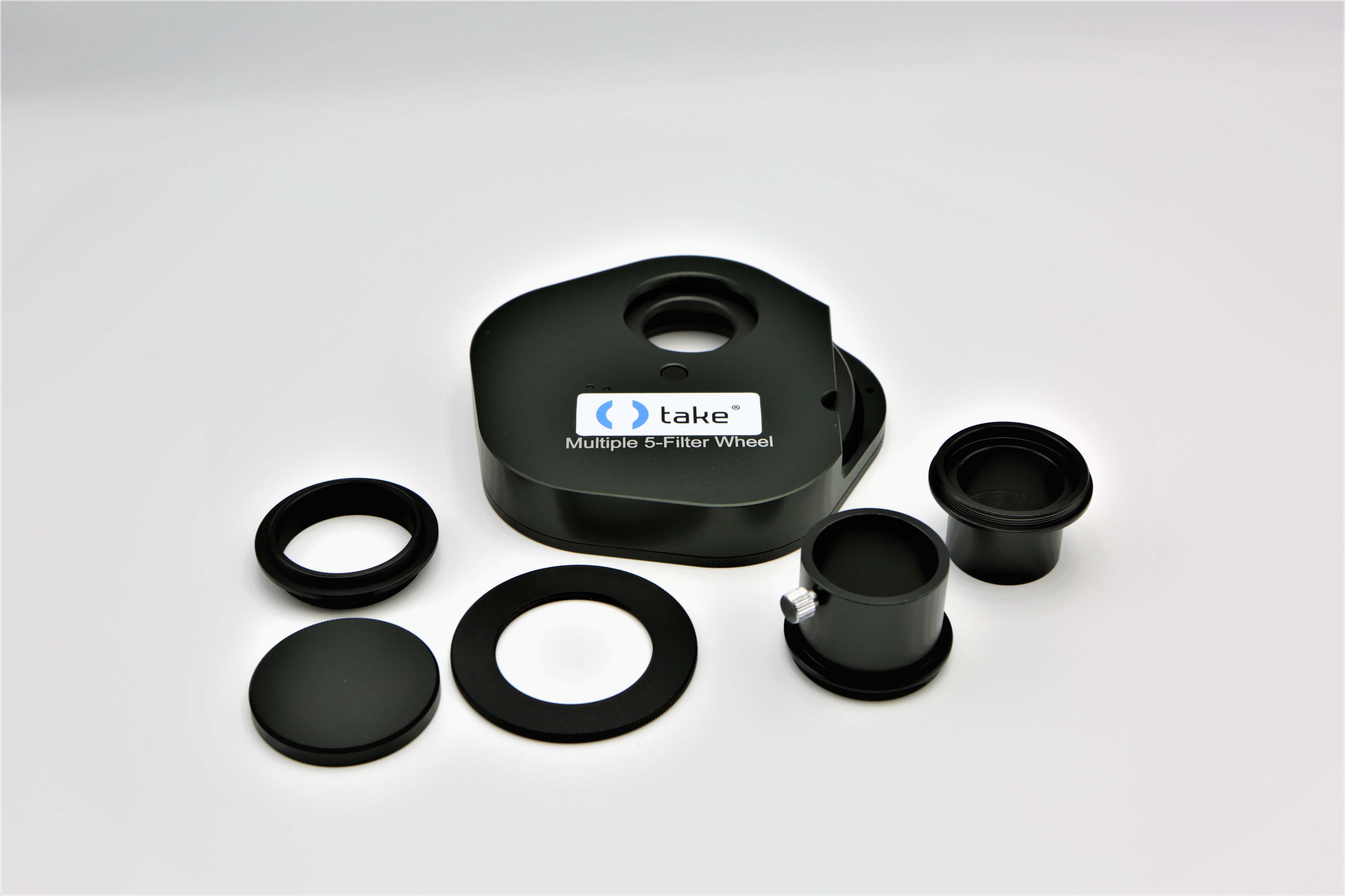 Nehmen Sie das Filterrad TK-FW1 für 5 Filter, 1,25 Zoll (31,8 mm)