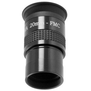 TS Optics oculare WA 70° 20 mm da 1,25" per osservazione visuale con telescopi e microscopi