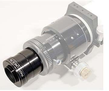 TS Optics refractor 0 79x 3 ED riduttore correttore per grandi sensori per ottimizzare il campo corretto in astrofotografia