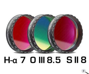 Baader ,25 pol ccd narrowband filterset 3 filters per astrofotografia e osservazione astronomica