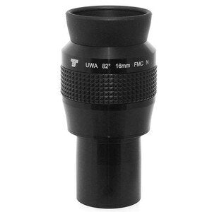 TS Optics oculare UWAN 16 mm 82° da 1,25" per osservazione visuale con telescopi e microscopi
