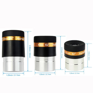 Take TK-OC23MM oculare asferico da 23 mm a 62 gradi da 1,25 pollici