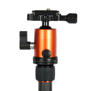 Take TK-TC1551HPQ0 kit treppiede fotografico in fibra di carbonio con testa panoramica TK-HPQ0