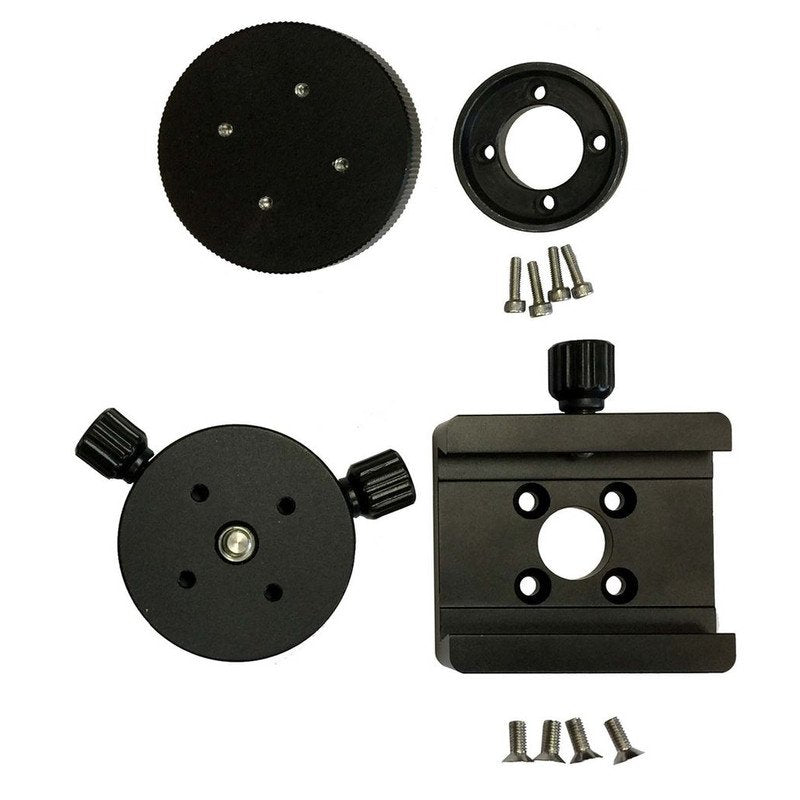 iOptron kit morsetto a coda di rondine secondario per montatura Cube per supporto stabile e inseguimento del telescopio