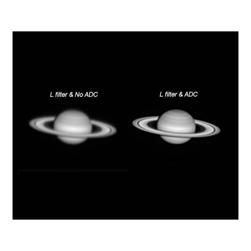 ADC atmospheric dispersion corrector per correggere il campo e ottimizzare le immagini in astrofotografia
