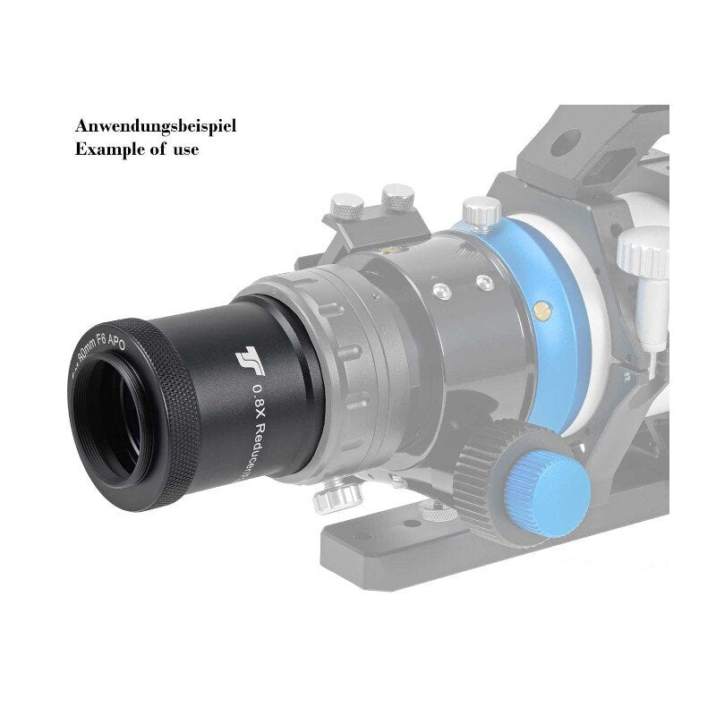 TS Optics rifrattore apocromatico AP 80/480 CF APO f/6 FPL55 Triplet OTA per osservazione astronomica e astrofotografia