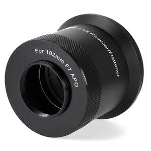 Flattener reducer 0 8x CF APO 102 per calibrazione e protezione del telescopio