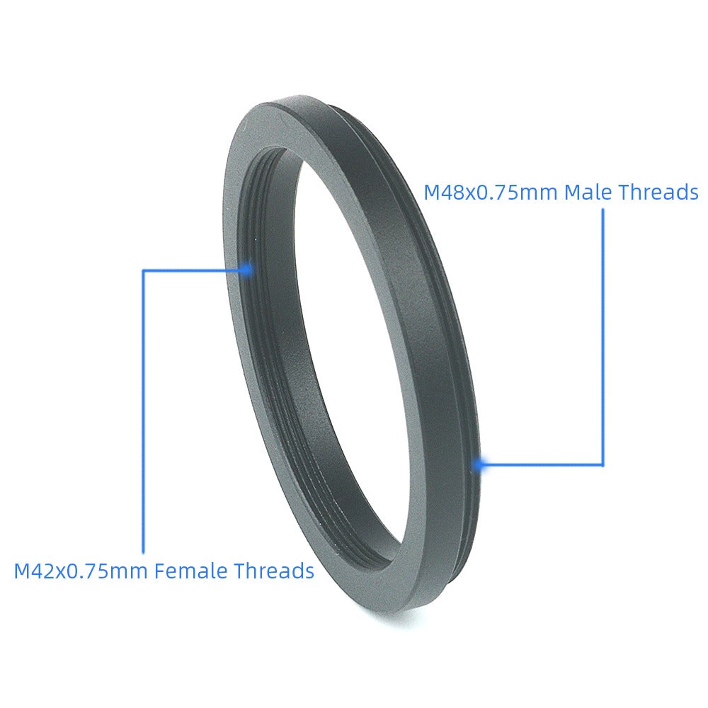 Take anello adattatore da M48 maschio a M42 femmina