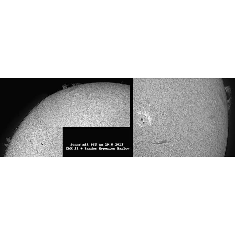 Coronado telescopio solare st 40 400 pst personal solar telescope OTA per osservazione solare specialistica in H-alpha o Ca-K