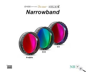 Baader ,25 inch narrowband filter set H-alpha OIII SII 6,5 nm CMOS optimized per astrofotografia e osservazione astronomica