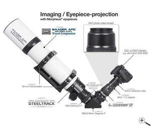 Baader morpheus 9 mm 76 wide field eyepiece per osservazione astronomica con telescopio