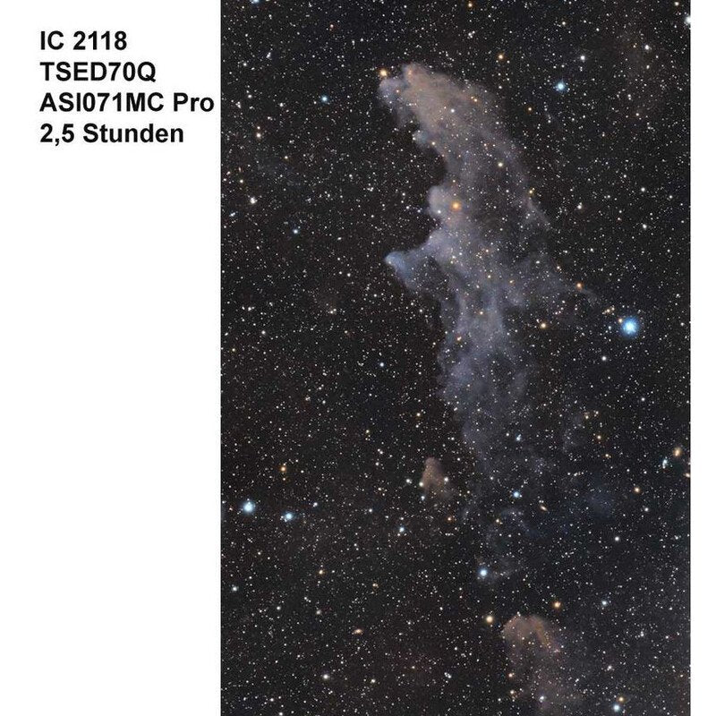 TS Optics rifrattore apocromatico AP 70/474 OTA per osservazione astronomica e astrofotografia
