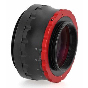 TS Optics flattener reducer 0,92X per ottimizzare il campo corretto in astrofotografia