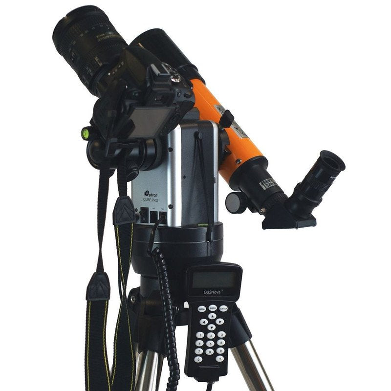 iOptron kit morsetto a coda di rondine secondario per montatura Cube per supporto stabile e inseguimento del telescopio
