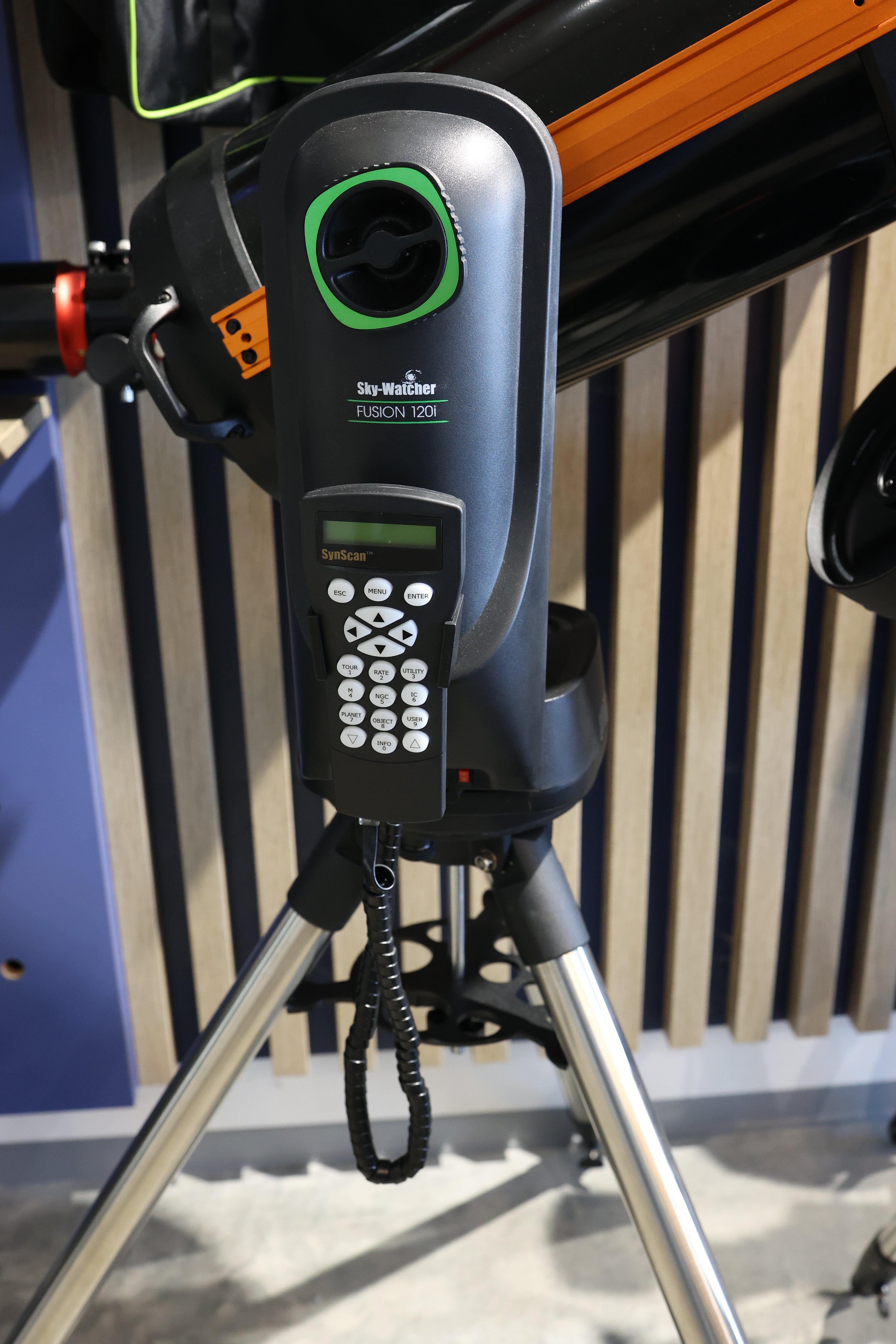 [Usato Garanzia 1 Anno Auriga] Skywatcher Montatura Altazimutale GOTO Fusion 120i completa di pulsantiera e treppiede originale