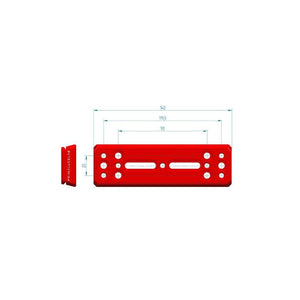 PrimaLuceLab prismenschiene plus vixen style 140 mm per connessioni e supporto del setup astronomico
