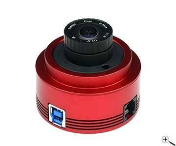 ZWO ASI178MM astrocamera mono USB 3.0 con sensore CMOS da 8,82 mm per riprese astronomiche o microscopia digitale