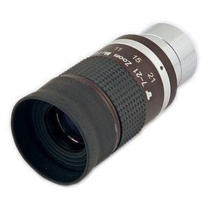 TS Optics oculare zoom 7-21 mm da 1,25" per osservazione visuale con telescopi e microscopi
