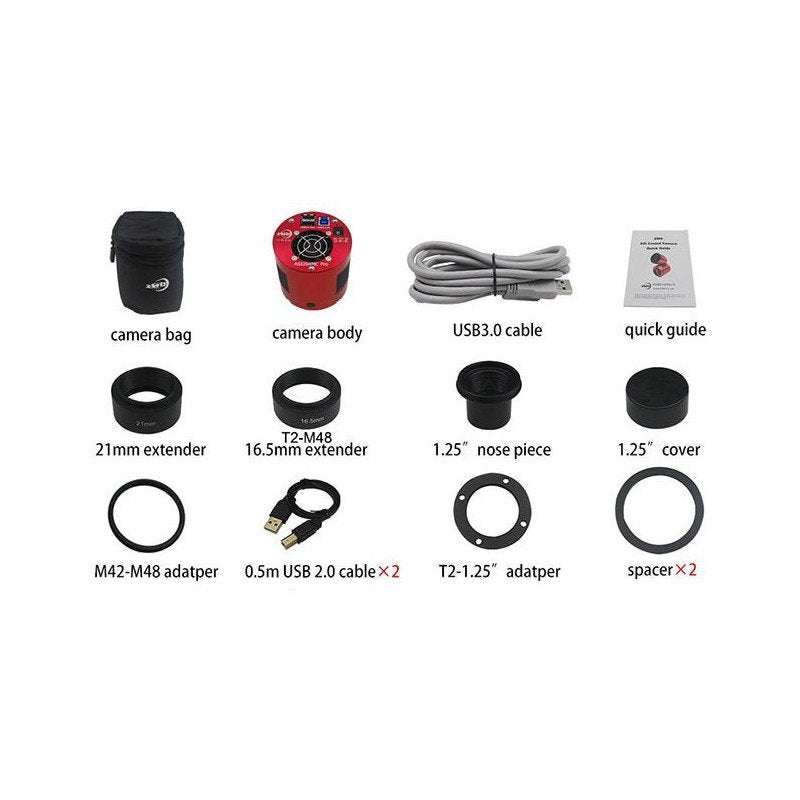 [Usato] ZWO ASI183MM Pro – Fotocamera Astronomica Monocromatica Raffreddata 20 MP – foto 6