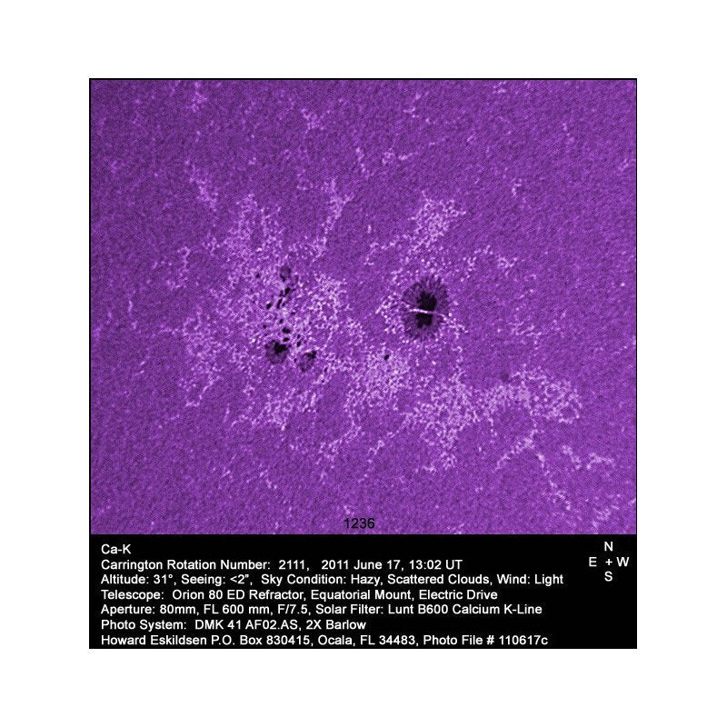 Lunt Solar Systems modulo ca k con filtro di blocco 6 mm 2 in prolunga per focheggiatori 2 per collegamento e compatibilità tra accessori ottici e fotografici