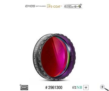 Baader 1,25-Zoll-S-II-Hochgeschwindigkeitsfilter (6,5 nm) – CMOS-optimiert