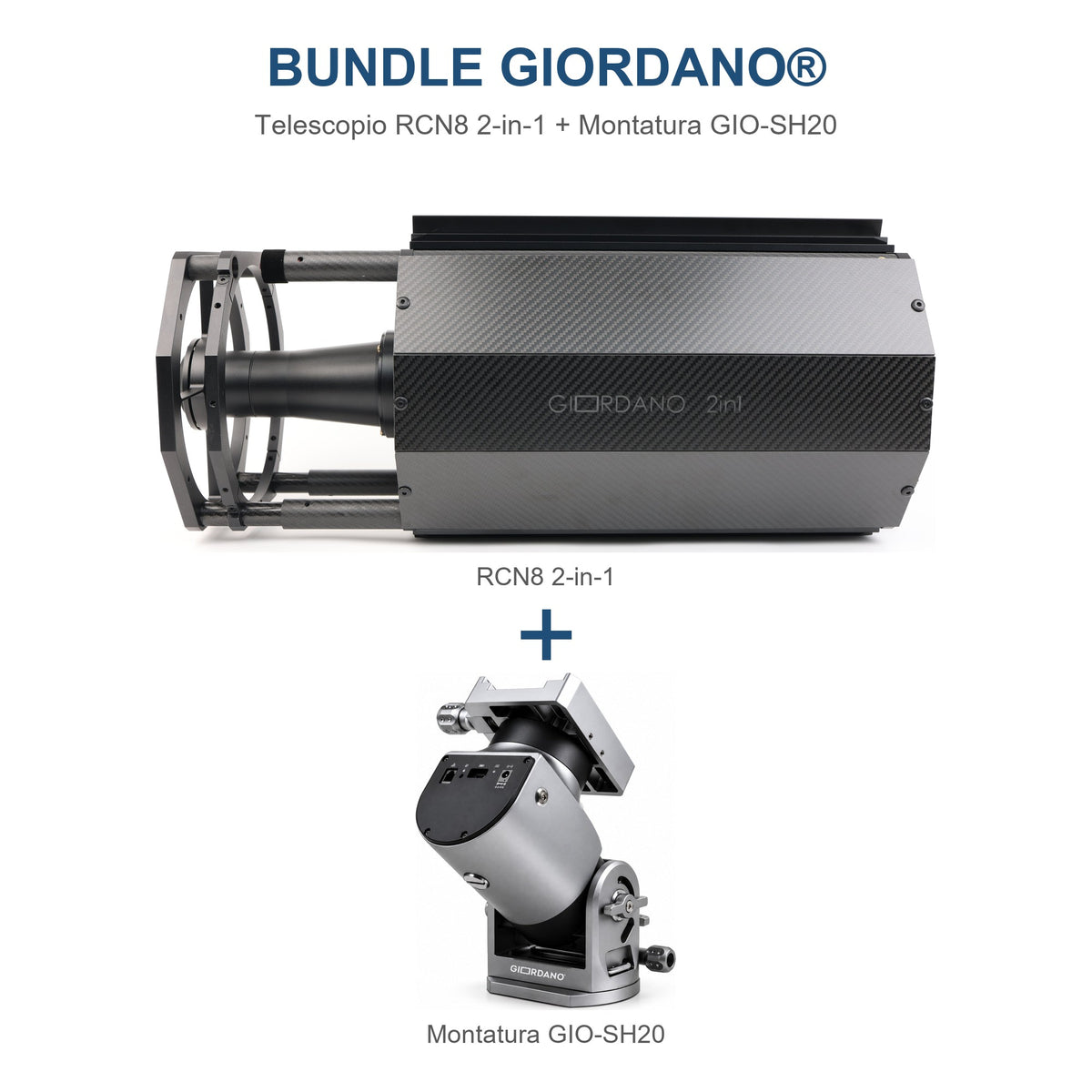 Bundle Giordano® RCN8 2-in-1 + Montatura GIO-SH20