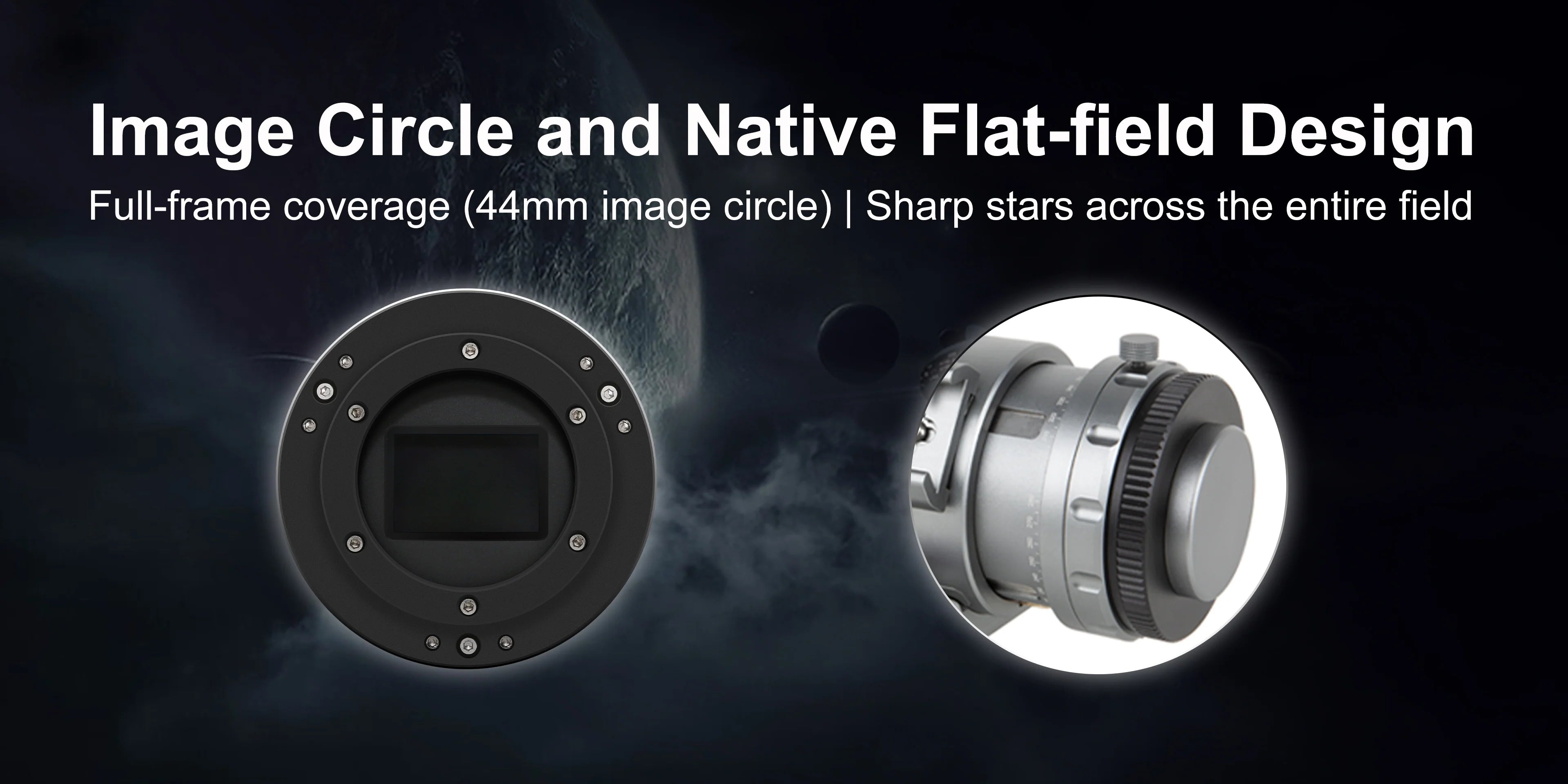 Giordano APO601 telescopio apo 60mm f 4 66 full frame per astrofotografia
