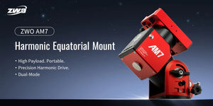 ZWO AM7 montatura equatoriale Harmonic Drive ad alta capacità di carico per astrofotografia avanzata
