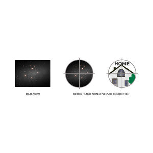Omegon Cercatore 9x50 angolo retto con immagine raddrizzata verticalmente ed orizzontalmente, nero mirino ottico