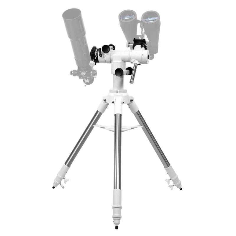 Omegon Montatura Twinmaster AZ con treppiede in acciaio altazimutale senza goto