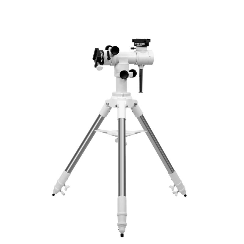 Omegon Montatura Twinmaster AZ con treppiede in acciaio altazimutale senza goto