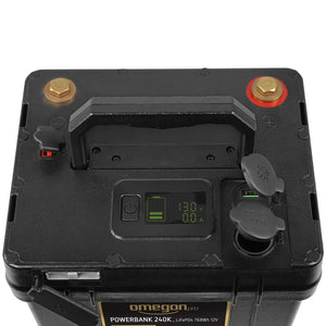 Omegon Pro Powerbank 240k LiFePO4 768Wh 12V batterie