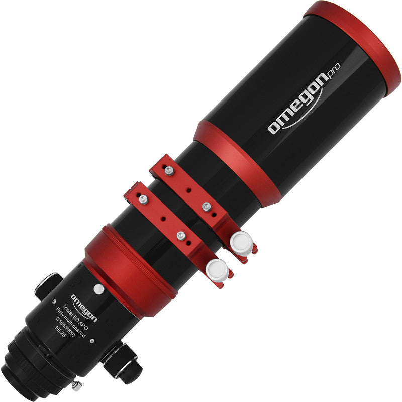Omegon Rifrattore Apocromatico Pro APO AP 104/650 ED OTA + 2'' Field Flattener telescopio