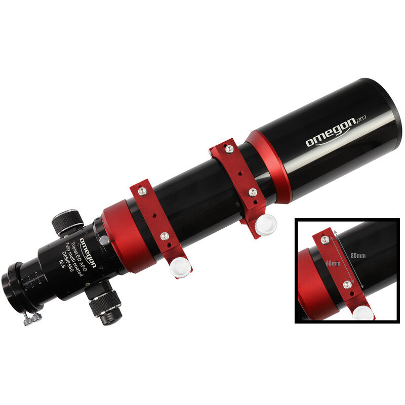 Omegon Rifrattore Apocromatico Pro APO AP 85/560 ED Triplet OTA telescopio
