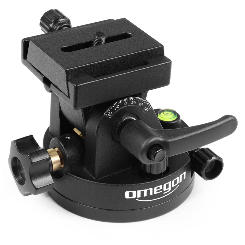 Omegon Testa equatoriale con piastra a coda di rondine di 55 mm teste equatoriale